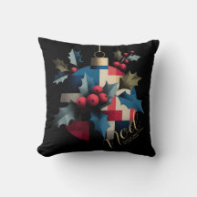 Elegante Enfeite de Natal Sombrio Noel