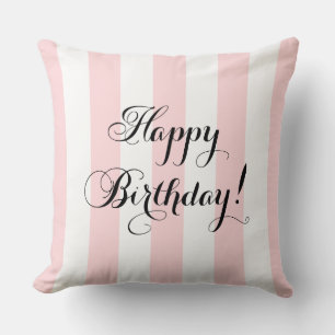 Almofada Elegante feliz aniversário