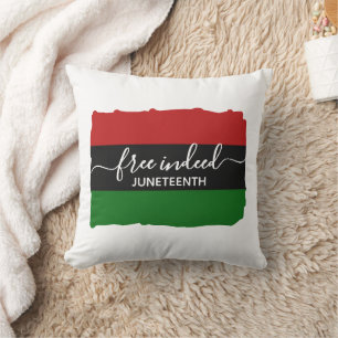 Almofada Elegante GRATUITO DE FATO Pan-Africano JUNETEENTH