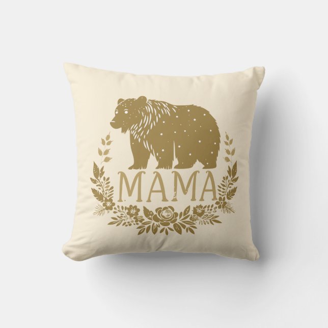 Almofada Elegante Mama Bear (Frente)