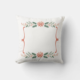 Almofada Elegante Quadro de Natal - Foto ou Texto Personali