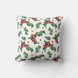 Almofada Elegante Red Berry Natal
