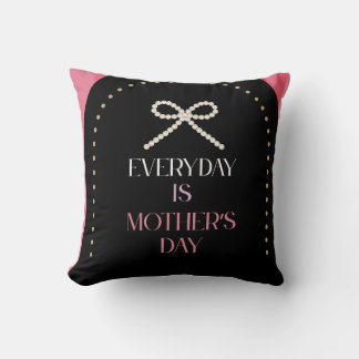 Almofada Elegante Todos os Dias é Dia das Mães Rosa Almofad