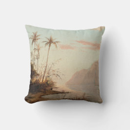 Almofada Elegante Tropical Palm Tree