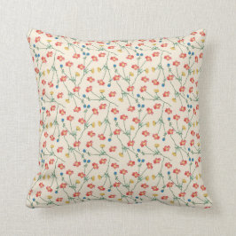 Almofada Elegante Vintage Ditsy Floral | TRAVESSEIRO DECORA