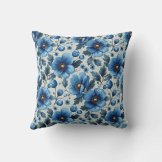 Almofada Elegante Vintage Estiloso Romântico Floral Chic