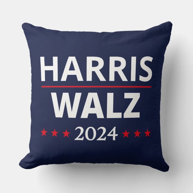 Almofada Eleição de Harris Walz 2024 III (Frente)