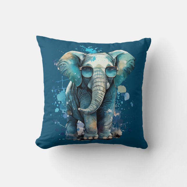 Almofada Elephant Elegance (Frente)