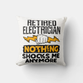 Almofada Elétrico aposentado não me choca mais