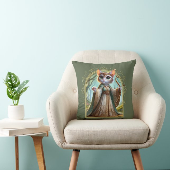 Almofada Elf Feline Fantasy Adventure (Cadeira)