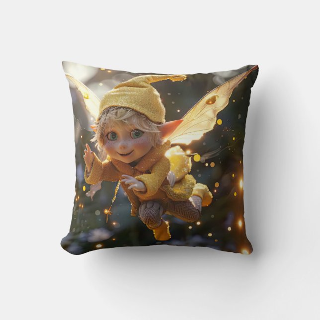 Almofada elfos de halloween (Frente)