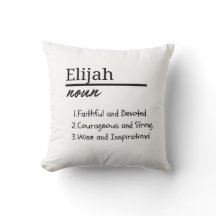 Elijah, Definição de Nome Personalizado de Menino