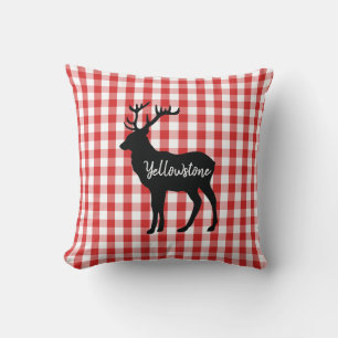 Almofada Ellowstone Elk - travesseiro decorativo