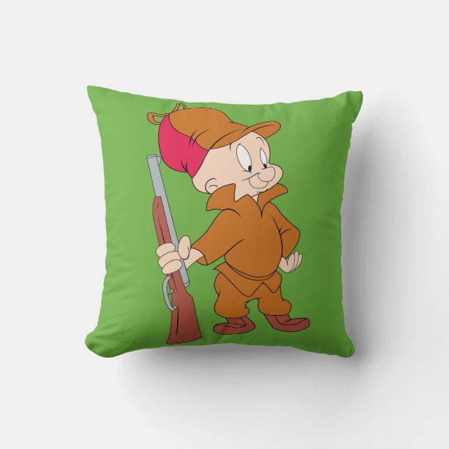 Almofada ELMER FUDD™ | Com Arma (Frente)