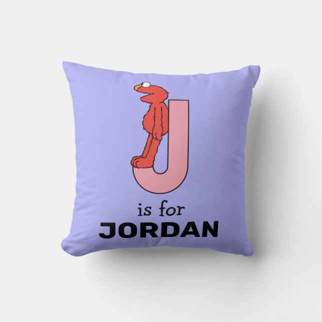 Almofada Elmo Alphabet | J Rosa (Frente)