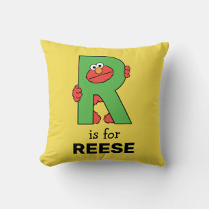 Almofada Elmo Alphabet R Verde