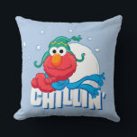Almofada Elmo Chillin'<br><div class="desc">são os amigos da Rua Sésamo vestidos para os feriados! Este item é recomendado para a idade 2 . © 2014 Sesame Workshop. www.sesamestreet.org</div>