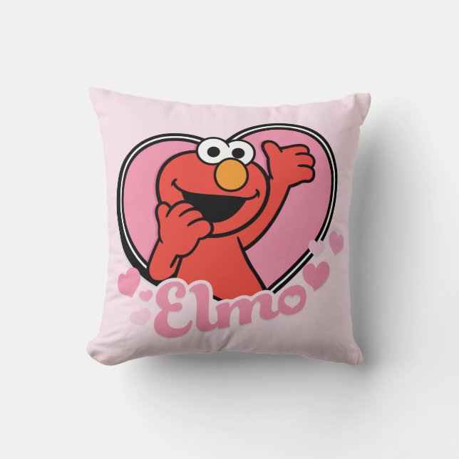 Almofada Elmo no Coração no Dia dos Namorados (Frente)