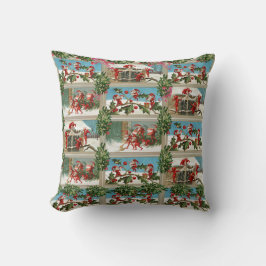 ALMOFADA ELVES DE NATAL VERMELHO FUNNADO,HOLLYBERRIES,MISTL