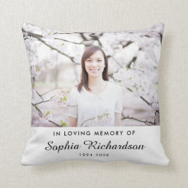 Almofada Em memória de amor | Simpatia Foto Memorial