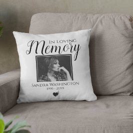 Almofada Em Memória Querida | Memorial de Foto