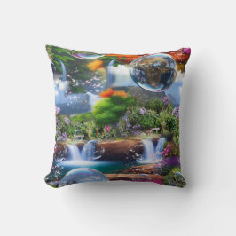 Almofada Em que mundo maravilhoso eu vivo