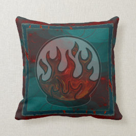 Almofada Embers Mixed Media Abstrato