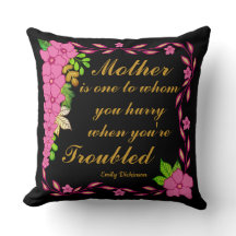 Emily Dickinson quote about Mother