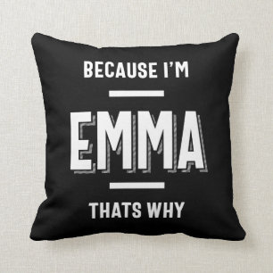 Almofada Emma Name Personally Women Girl