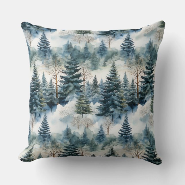 Almofada Enchanted Forest Dream Throw Pillow (Frente)