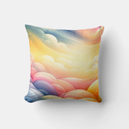 Almofada Encontrar a paz nas coludes do Sonho Puffy