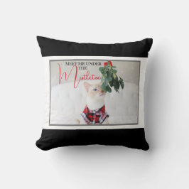 Almofada Encontre-Me Sob O Sinalizador Vermelho De Gato Mis