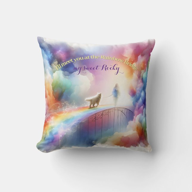 Almofada Encontro-te na Ponte Rainbow (Frente)