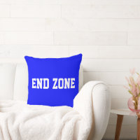 END ZONE Esportivo Atlético Texto 70s no Azul Real