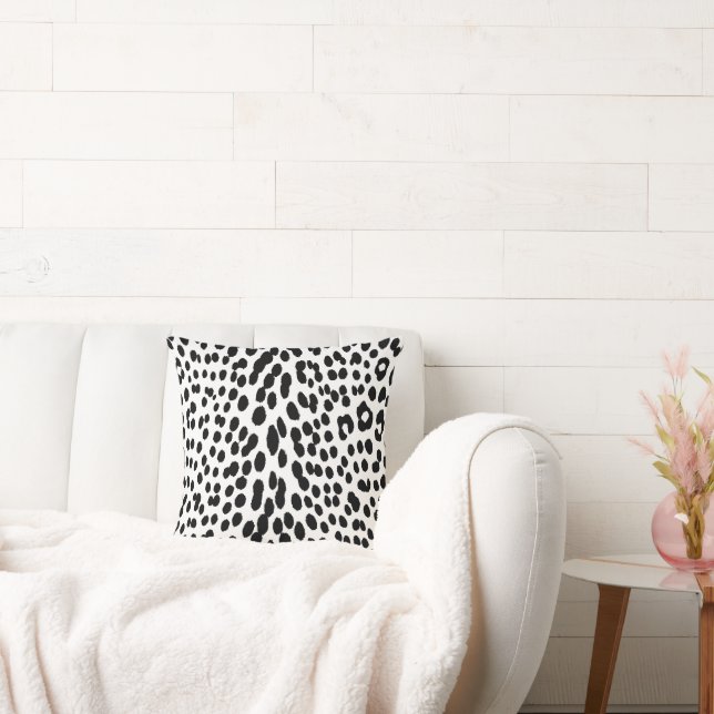 Almofada Energia de Leopardo Selvagem – Moda Ousada com Est (Sofá)