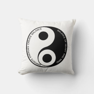 Almofada Energias Opostas, Balança de Crio Yin Yang