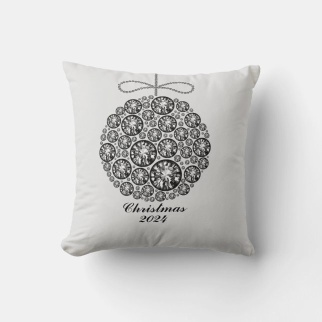 Almofada Enfeites de natal 2024 (Frente)