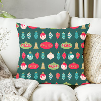 Almofada Enfeites de natal Retro Cores Modernas do Século M