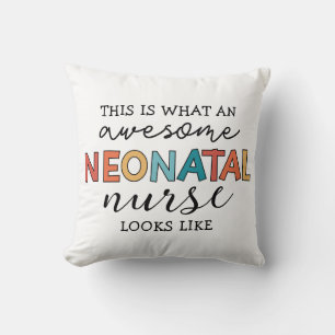 Almofada Enfermeira Neonatal Encantada Incrível Apreciação