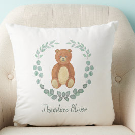 Almofada Enfermeiro Cute Teddy Bear Greenery