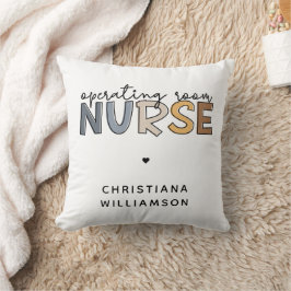 Almofada Enfermeiro Da Sala Operacional Personalizada OU Ap