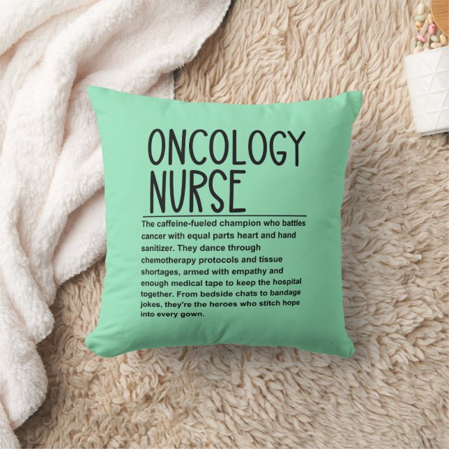 Almofada Enfermeiro de oncologia (Cobertor)