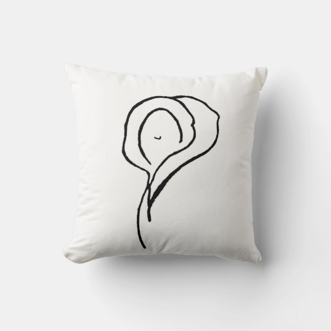 Almofada "Enfrenta" o travesseiro da arte de JTG (Frente)