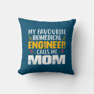 Almofada Engenheiro Biomédico Me Chama Mãe