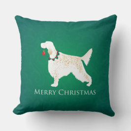 Almofada English Setter Felry Christmas Design