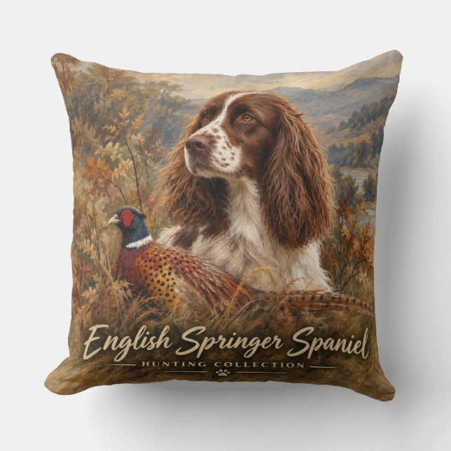 Almofada English Springer Spaniel  (Frente)