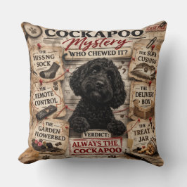 Almofada engraçada de Cockapoo presente único