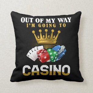 Almofada Engraçado Casino Jogo Poker Jackpot Lover