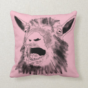 Almofada Engraçado Gato Chorando Arte Animal Quirky