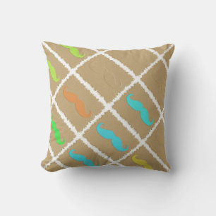 Almofada Engraçado Mustache